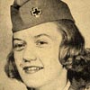 Alice from a newspaper clipping, Red Cross